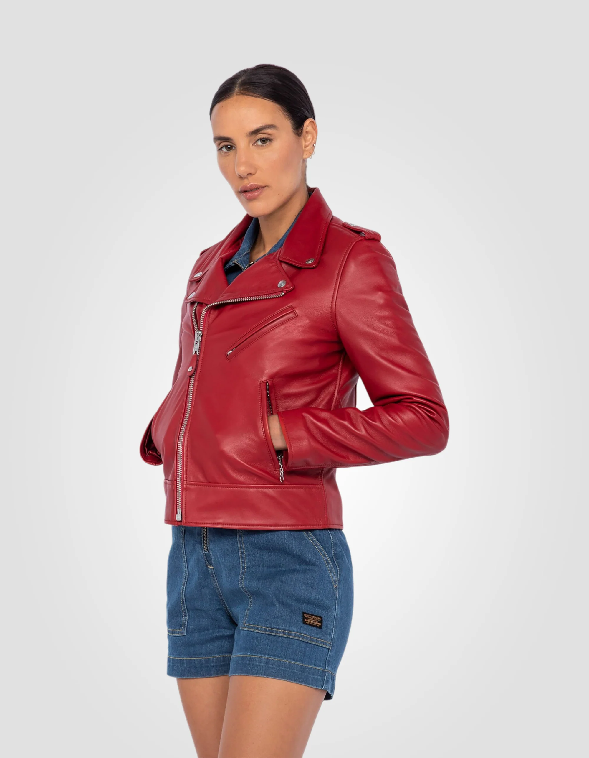 Crimson Icon Lambskin Perfecto