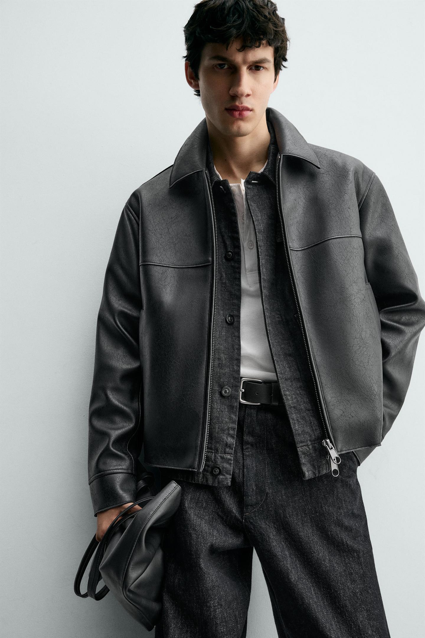 Men’s Real Leather Jacket | Sleek, Stylish & Modern Edge