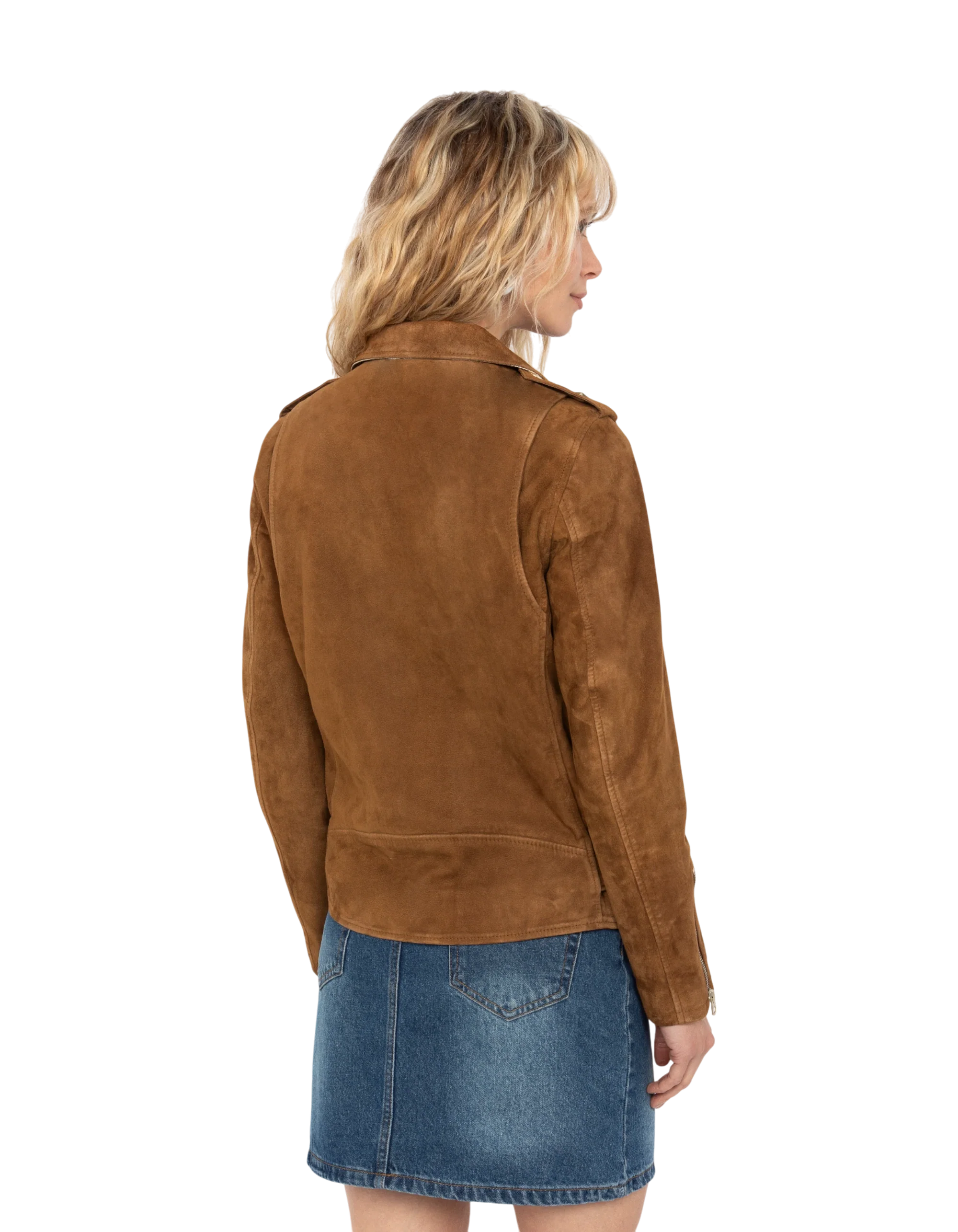 Premium Star Goat Suede Jacket