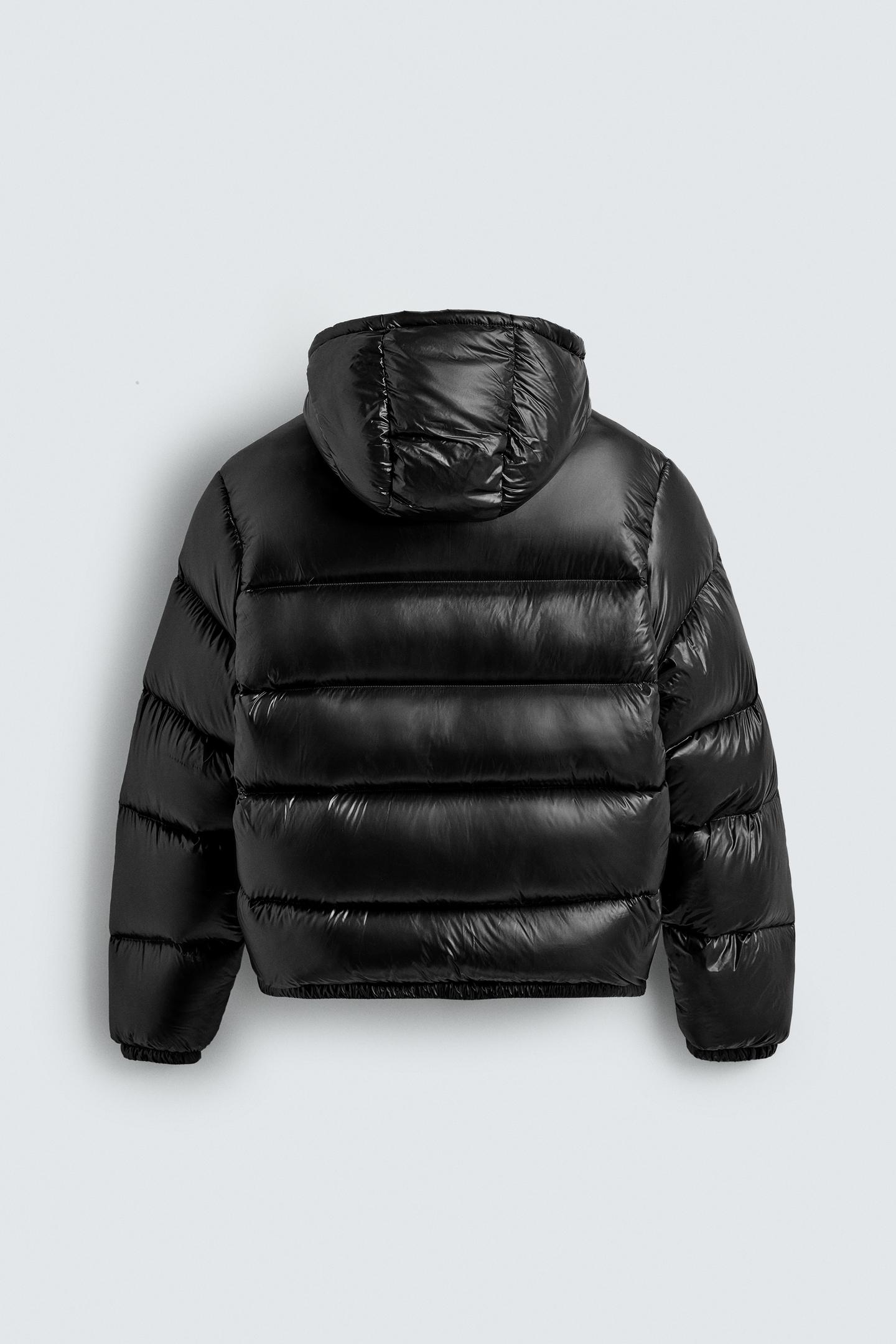 Premium Men’s Black Repellent Puffer Jacket