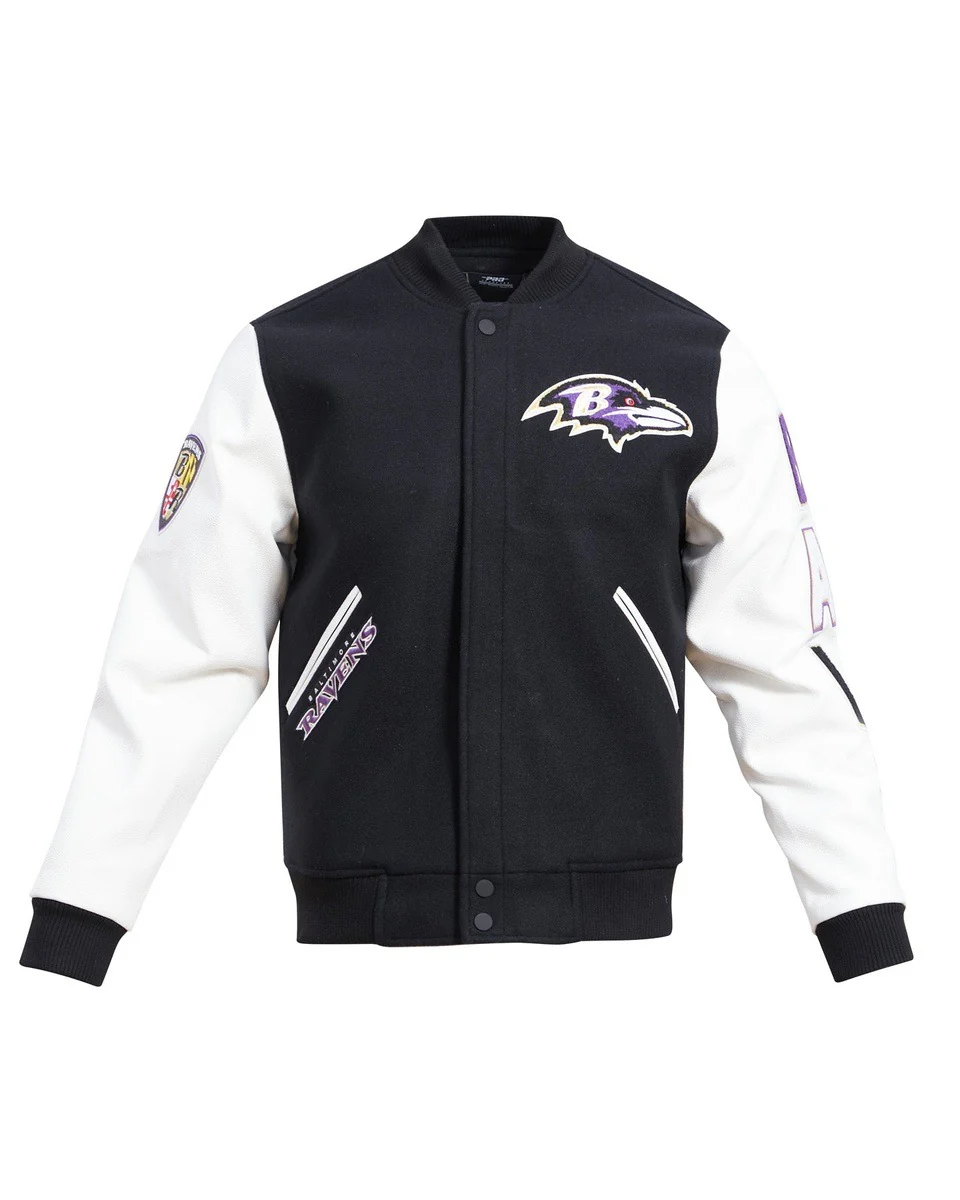 Baltimore Ravens Wool Varsity Jacket For Men