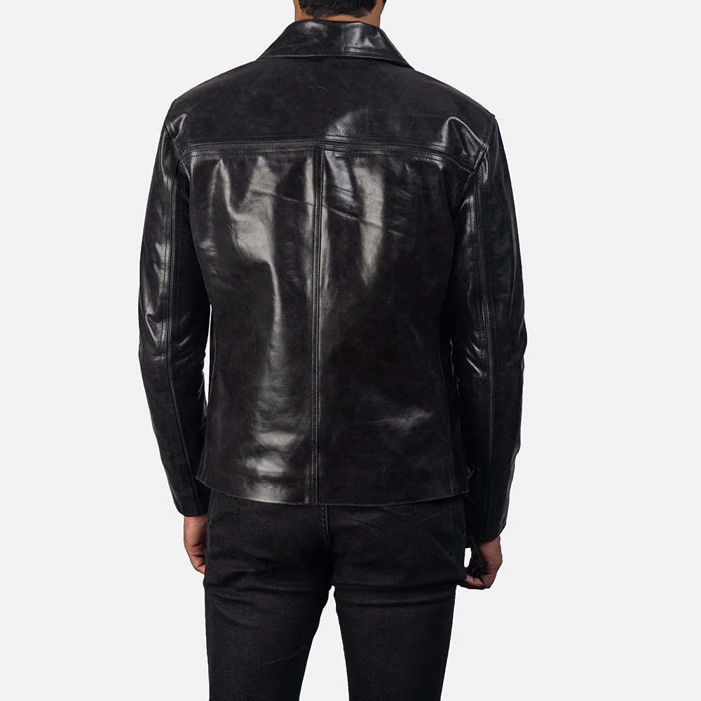 Mystical Cowhide Leather Jacket