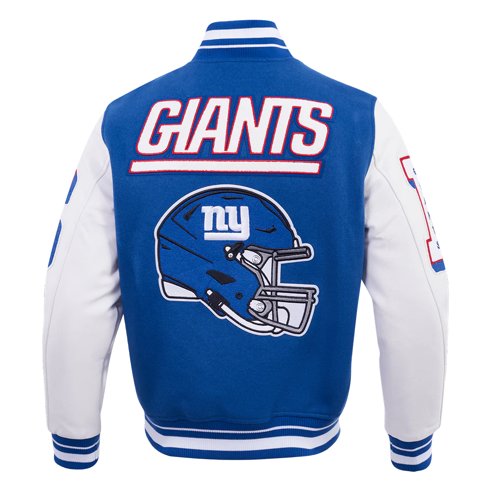 New York Giants Mashup Wool Varsity Jacket For Women