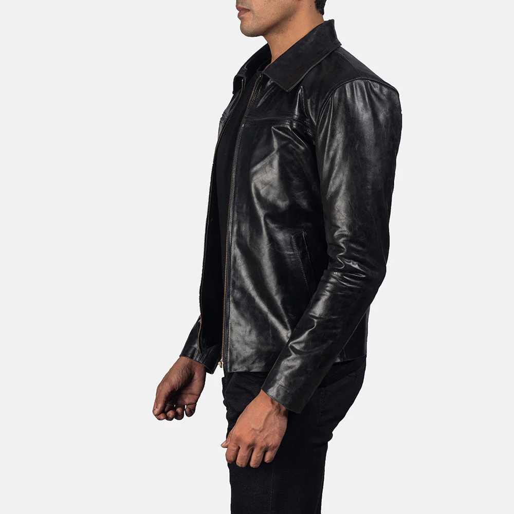 Mystical Cowhide Leather Jacket
