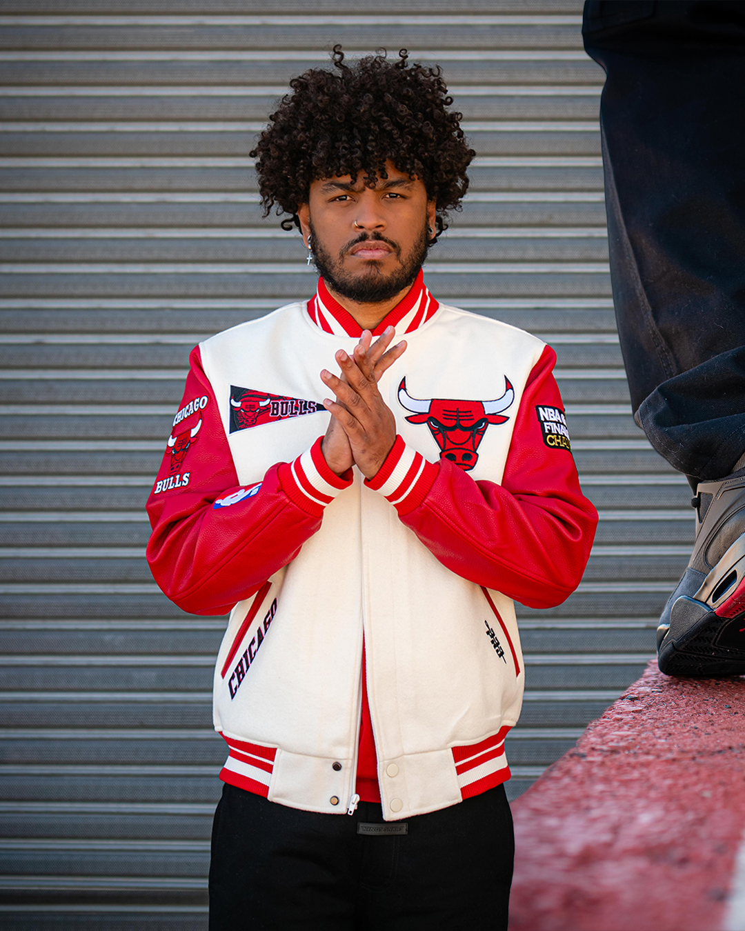 Chicago Bulls Retro Wool Varsity Jacket For Men