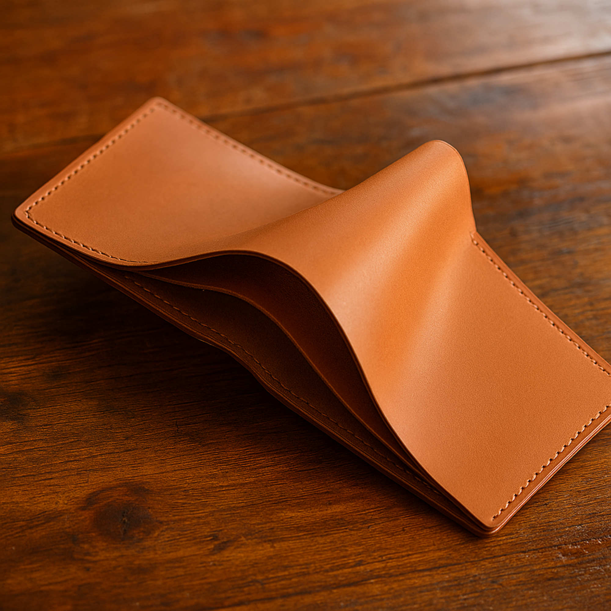 Classic Brown Leather Wallet – Sleek and Stylish