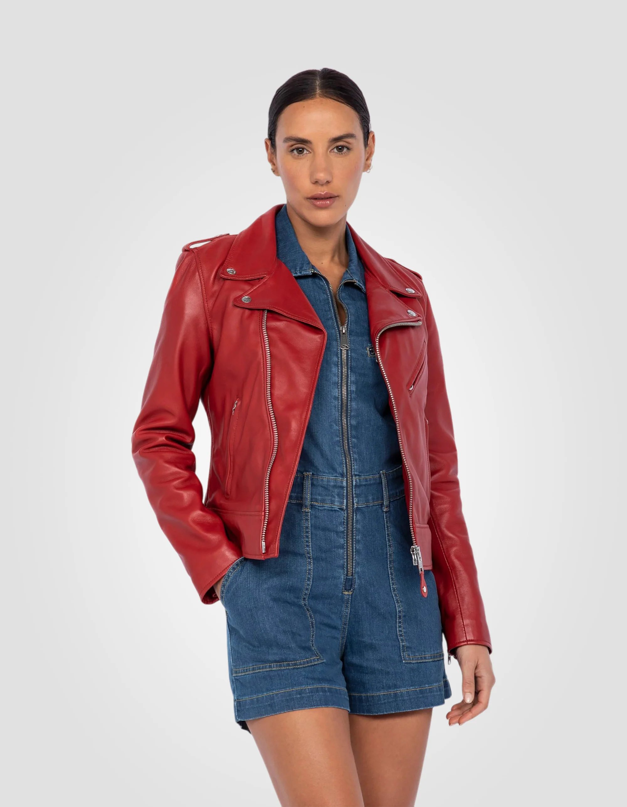 Crimson Icon Lambskin Perfecto