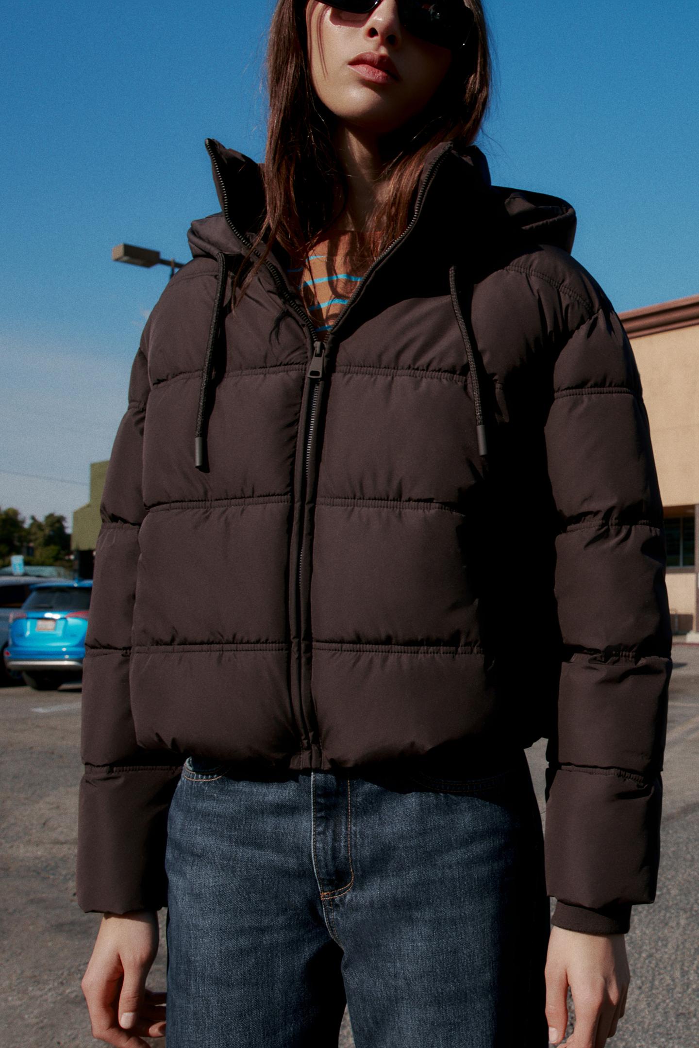 Warm & Stylish Women’s Short Quilted Water-Repellent Anorak