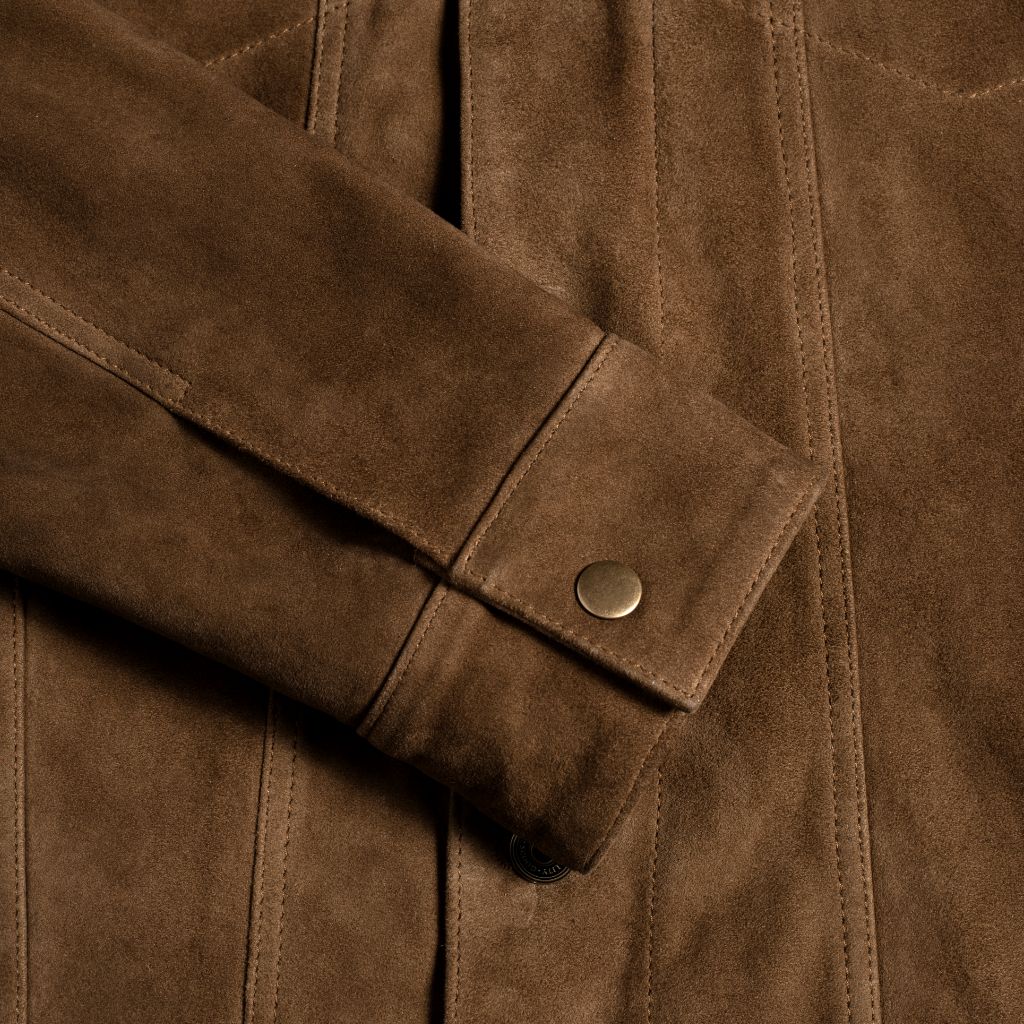 Men’s Suede Trucker Jacket | Heritage-Inspired, Luxe & Timeless Style