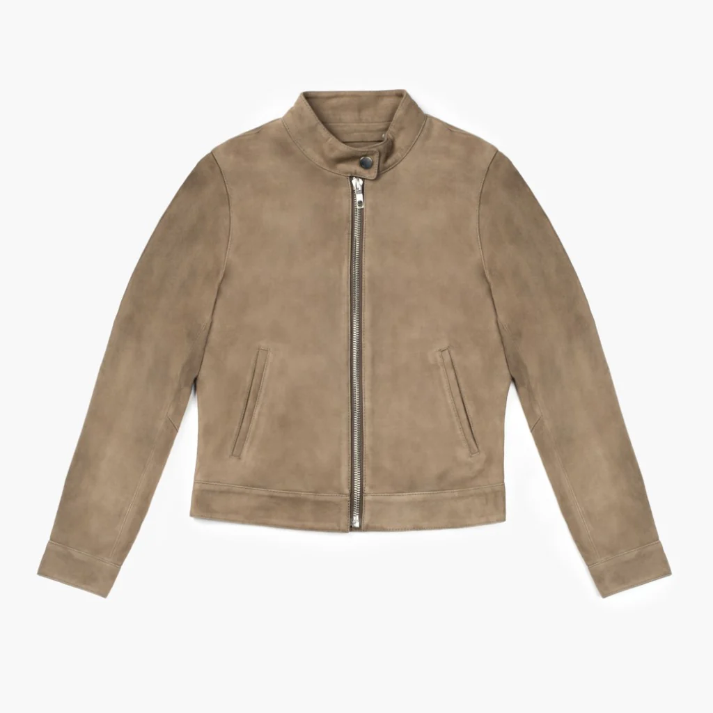 Women’s Suede Leather Racer Jacket | Luxe, Timeless & Effortlessly Stylish