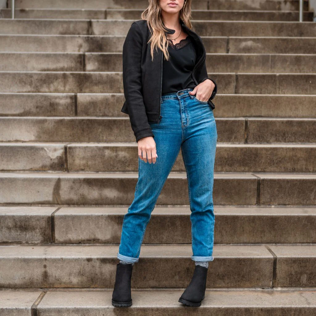 Women’s Suede Leather Racer Jacket | Luxe, Bold & Timelessly Crafted