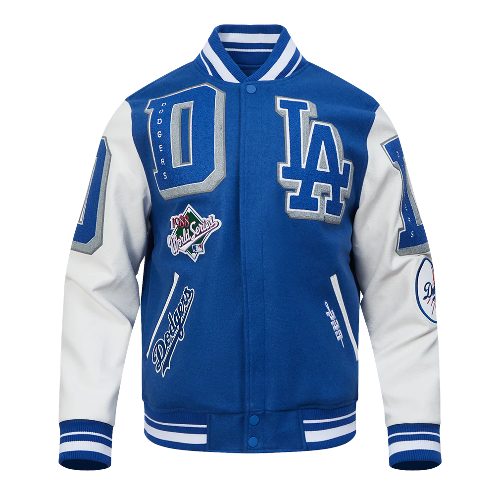 LA Dodgers Mashup Varsity Jacket For Women