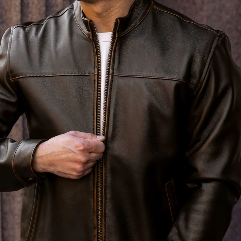 Men’s Rider Premium Leather Jacket