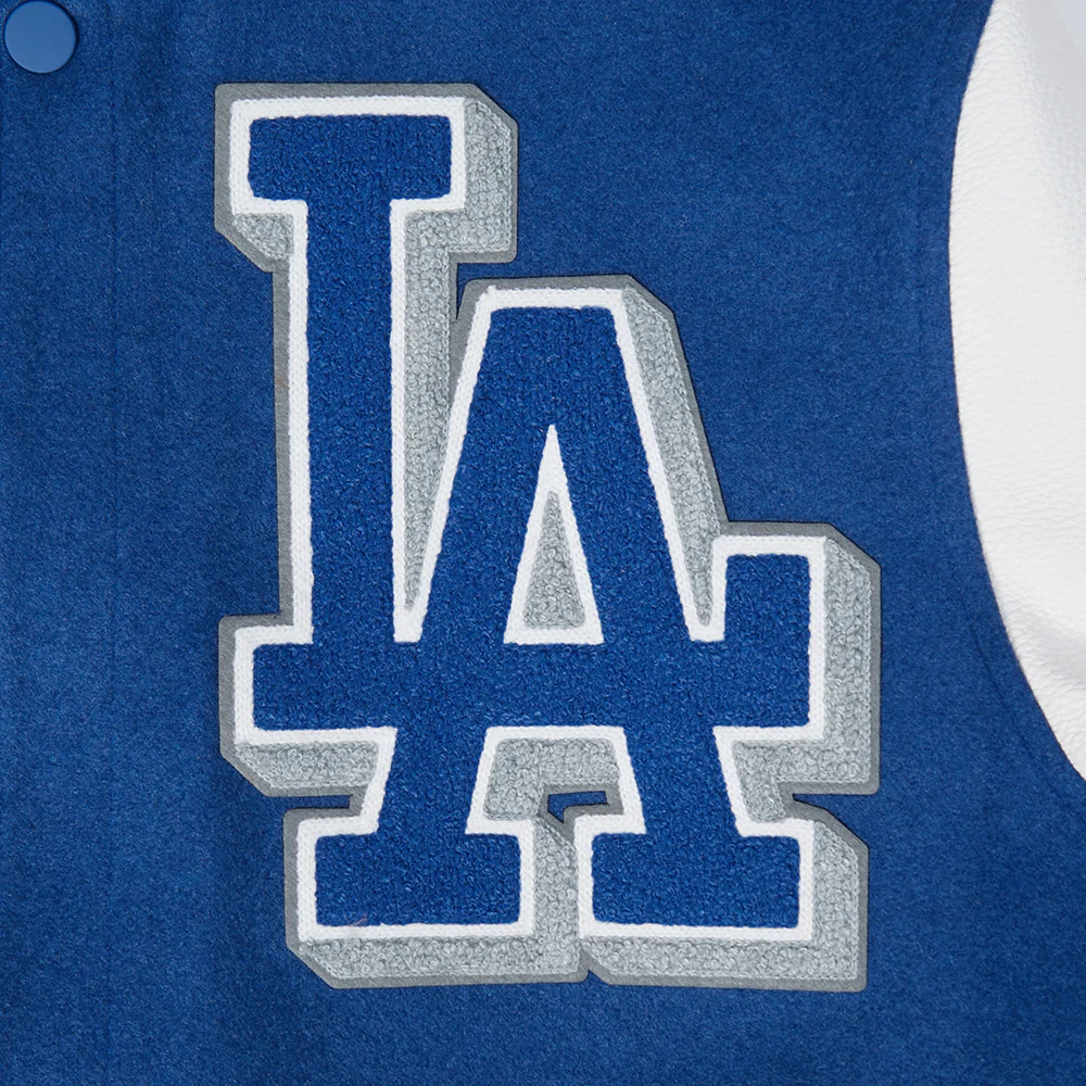 LA Dodgers Mashup Wool Varsity Jacket For Men