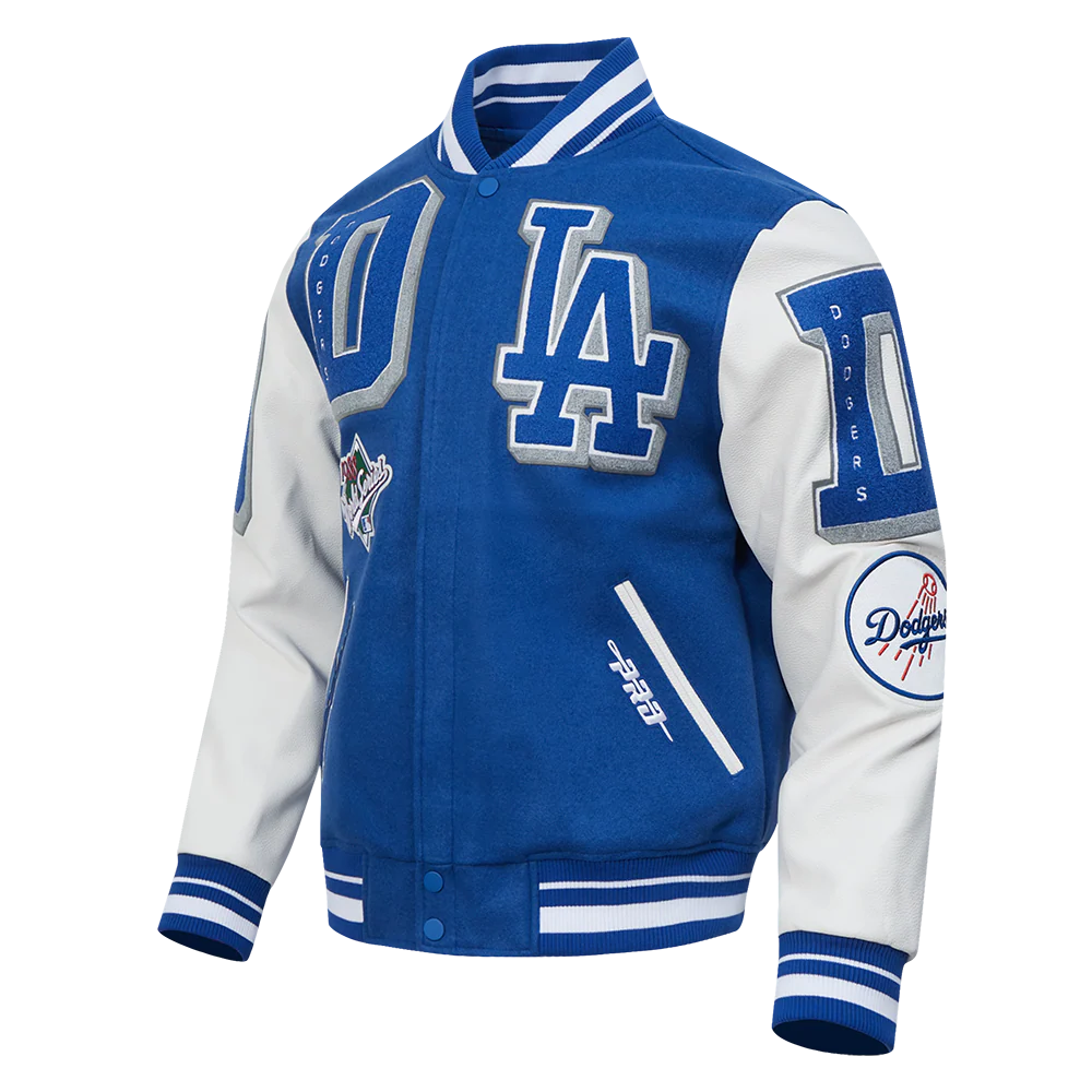 LA Dodgers Mashup Varsity Jacket For Women