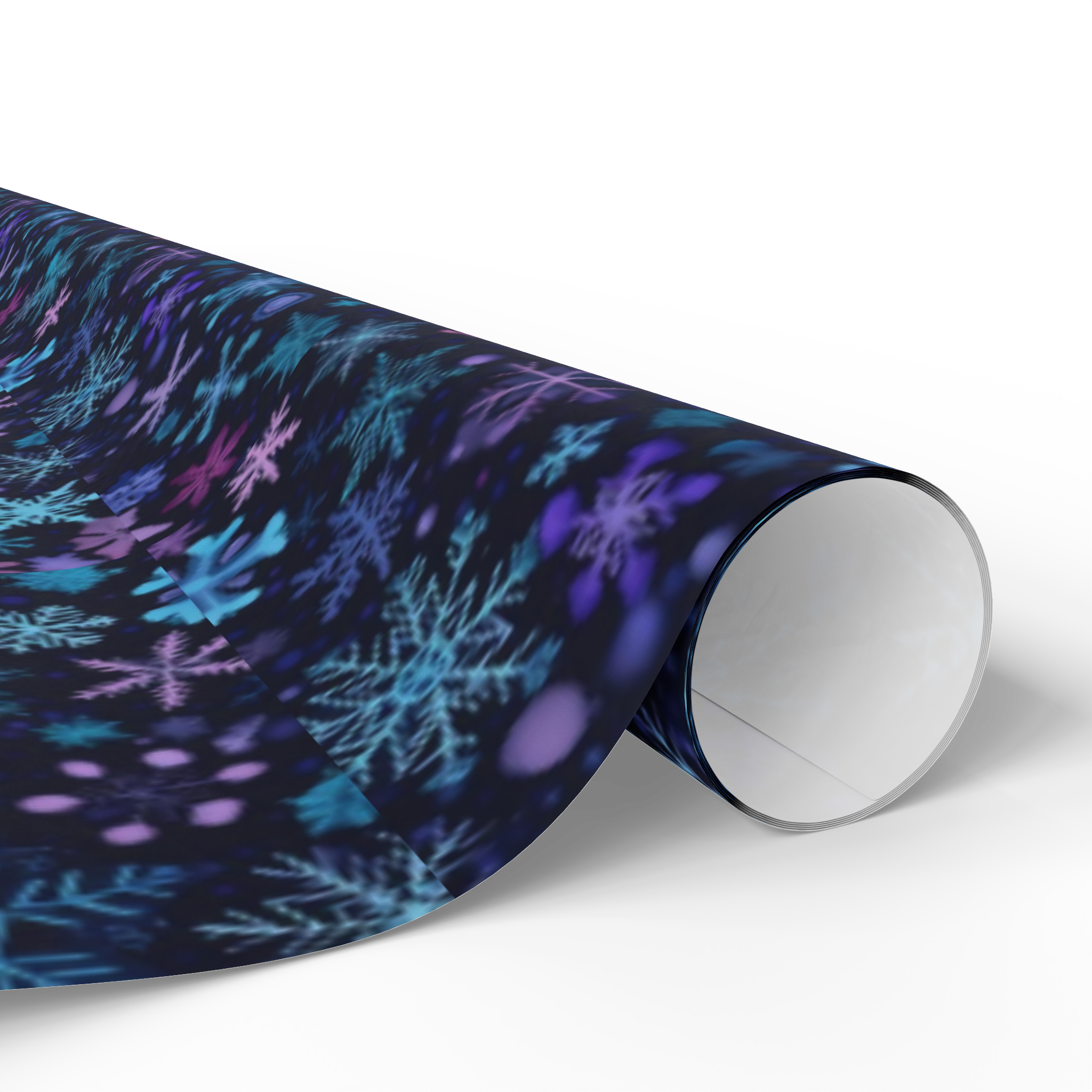 Snowflakes wrapping paper