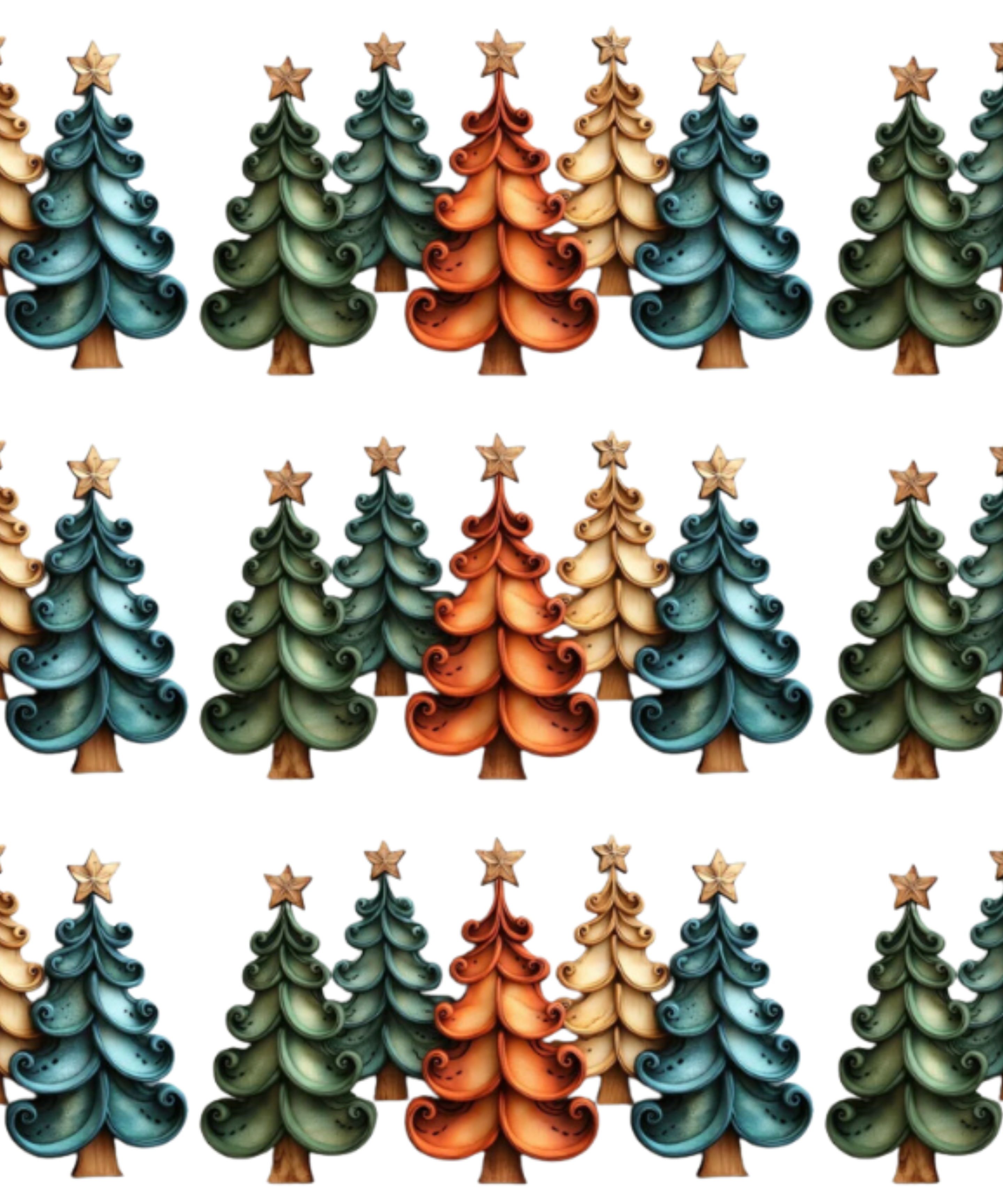 Tree Wrapping Paper