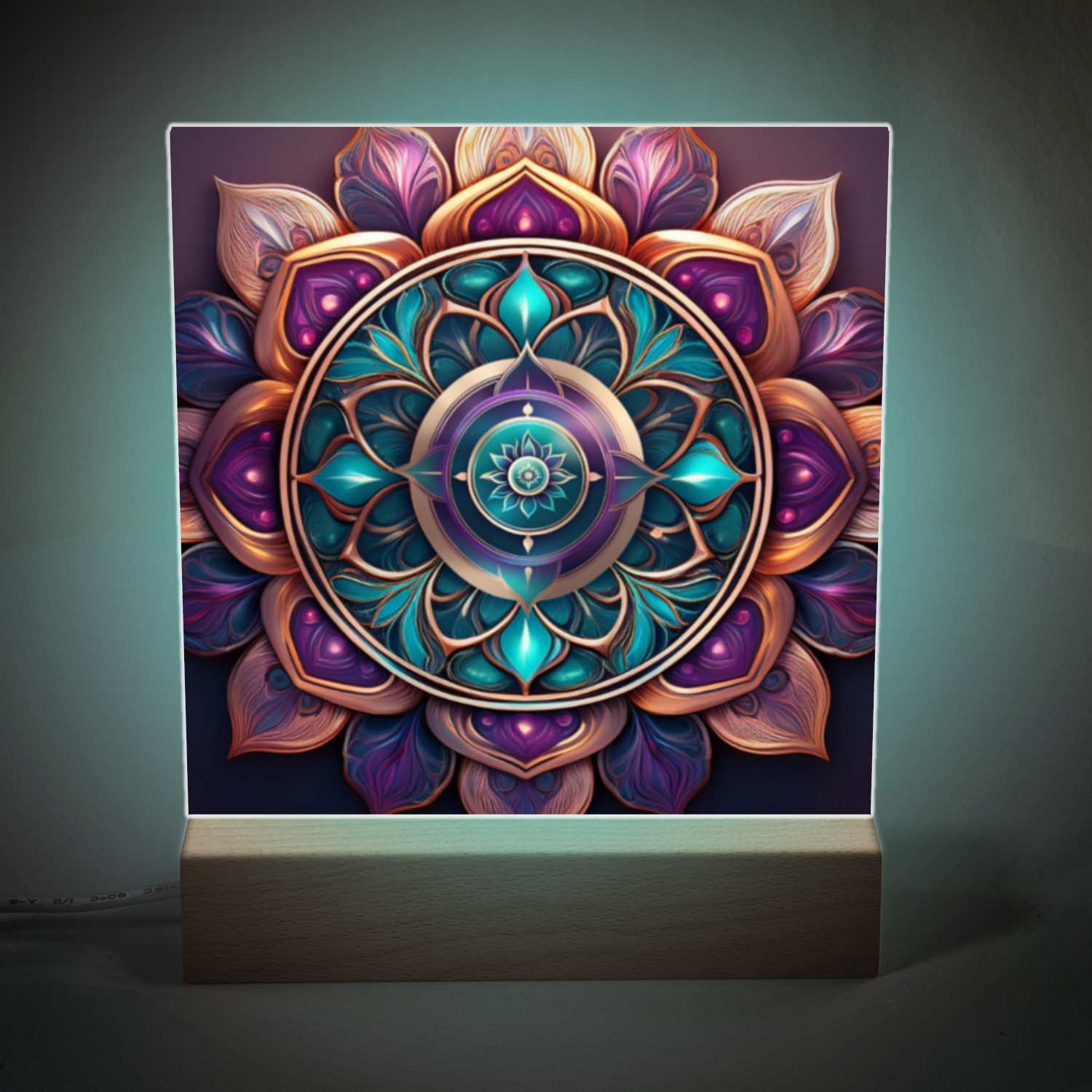 Glow Your Goals - LED - Acrylic Vision Board