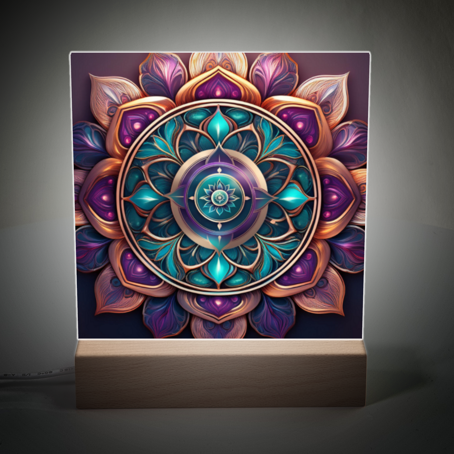 Glow Your Goals - LED - Acrylic Vision Board