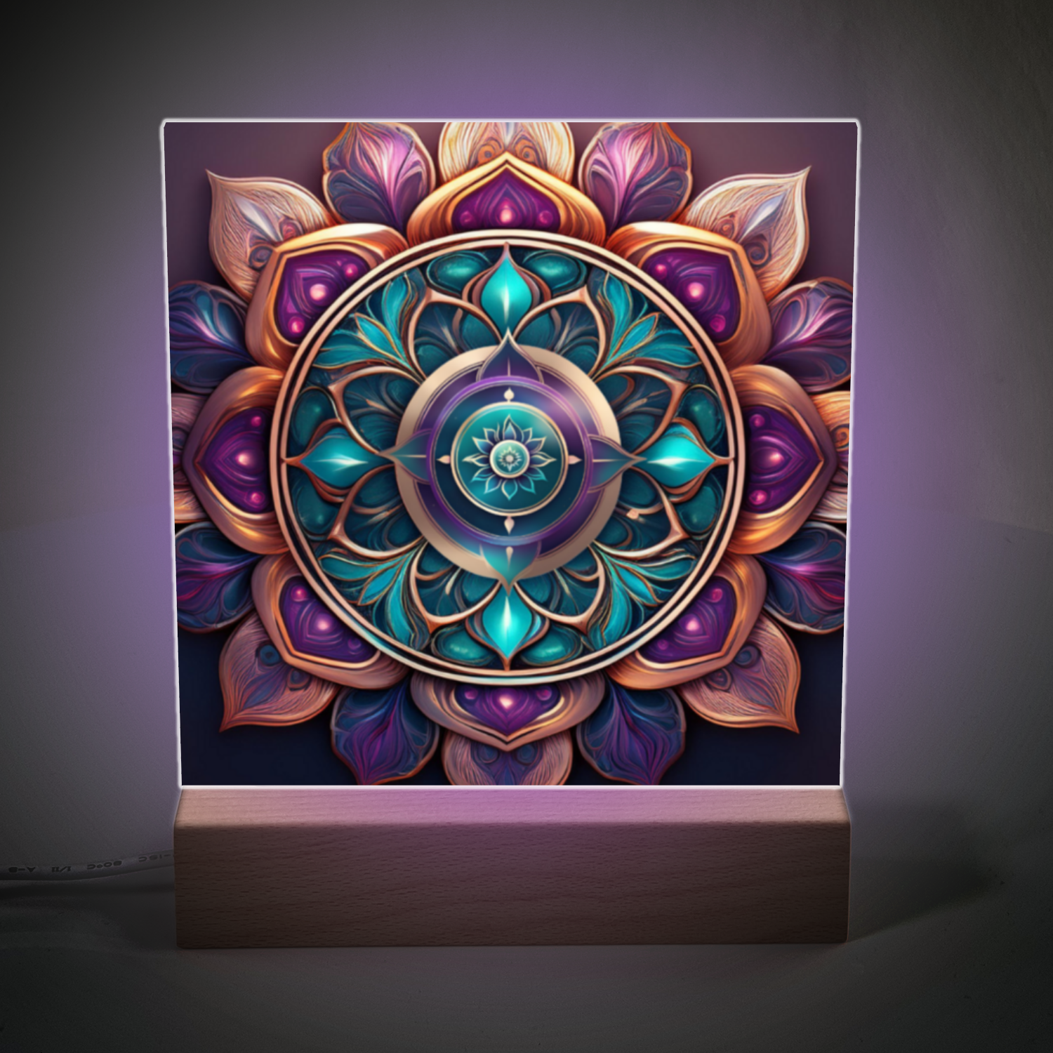 Glow Your Goals - LED - Acrylic Vision Board