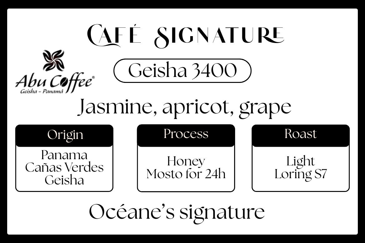 Panama Geisha - Abu Coffee | Honey 3400