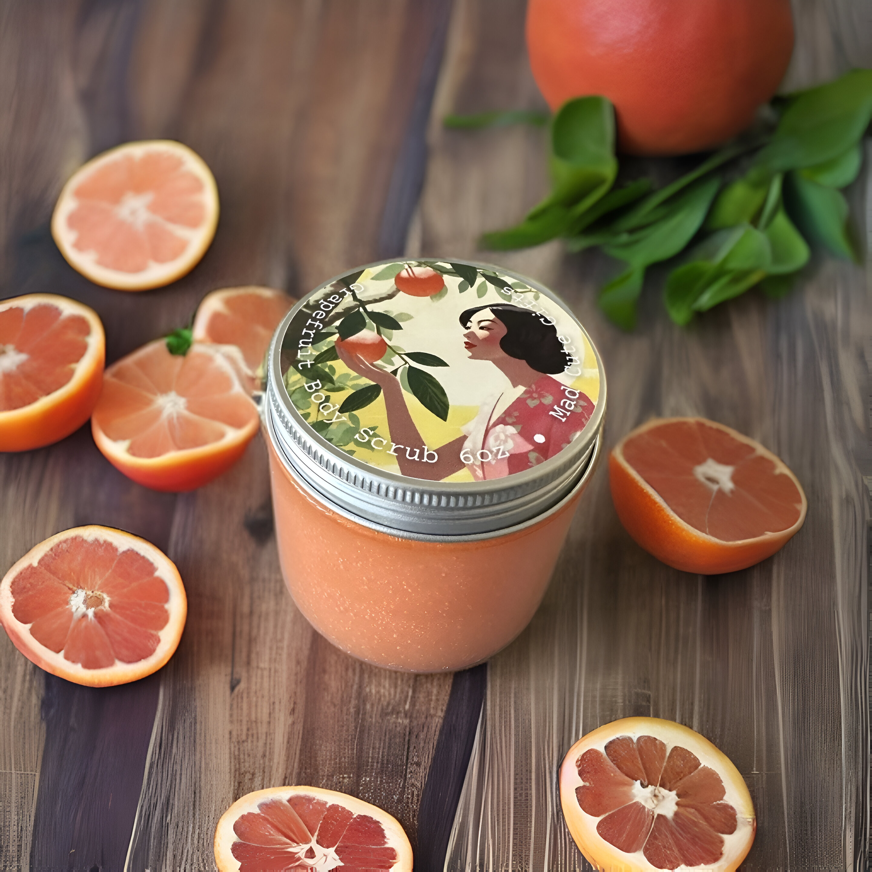 Grapefruit Body Scrub