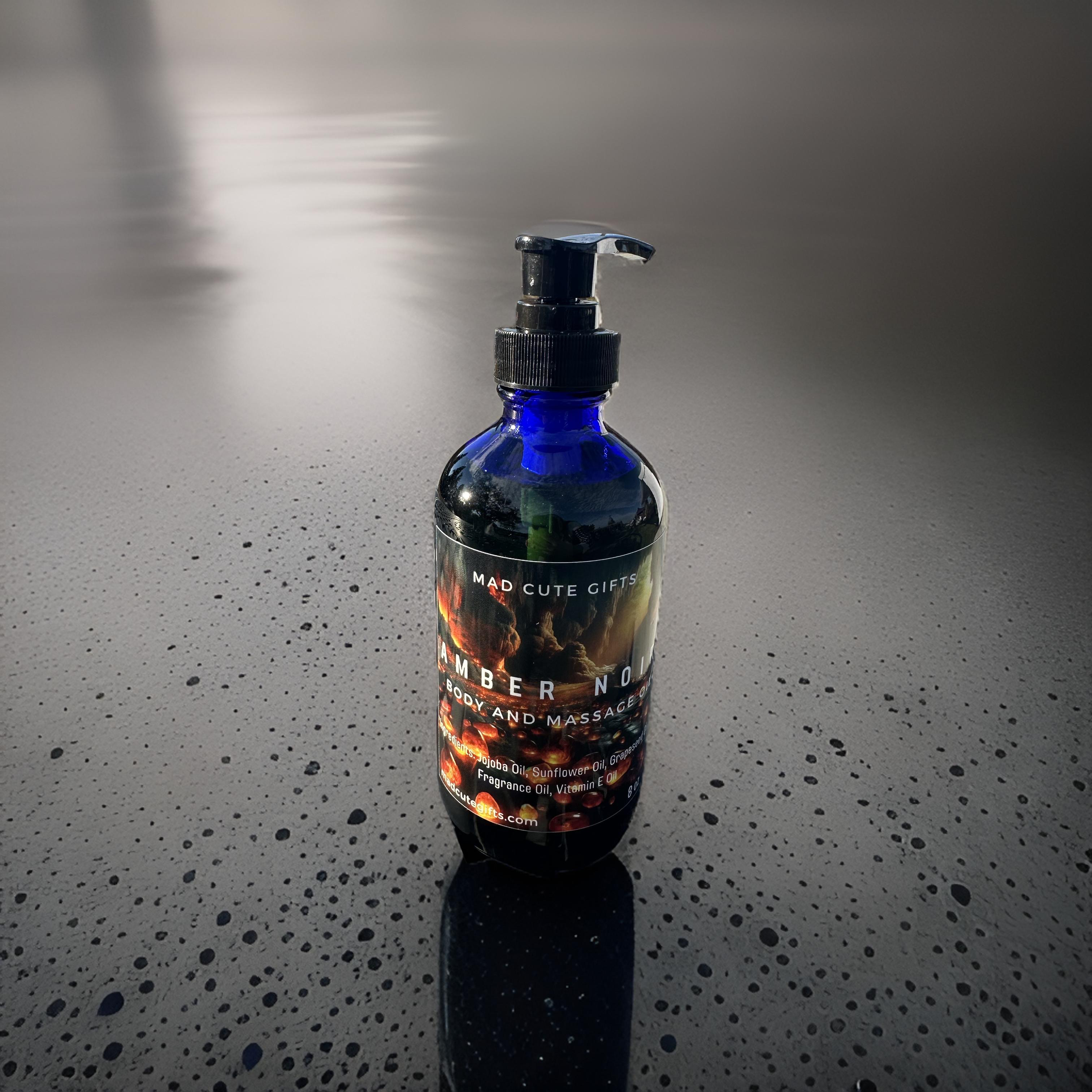 Amber Noir Body and Massage Oil