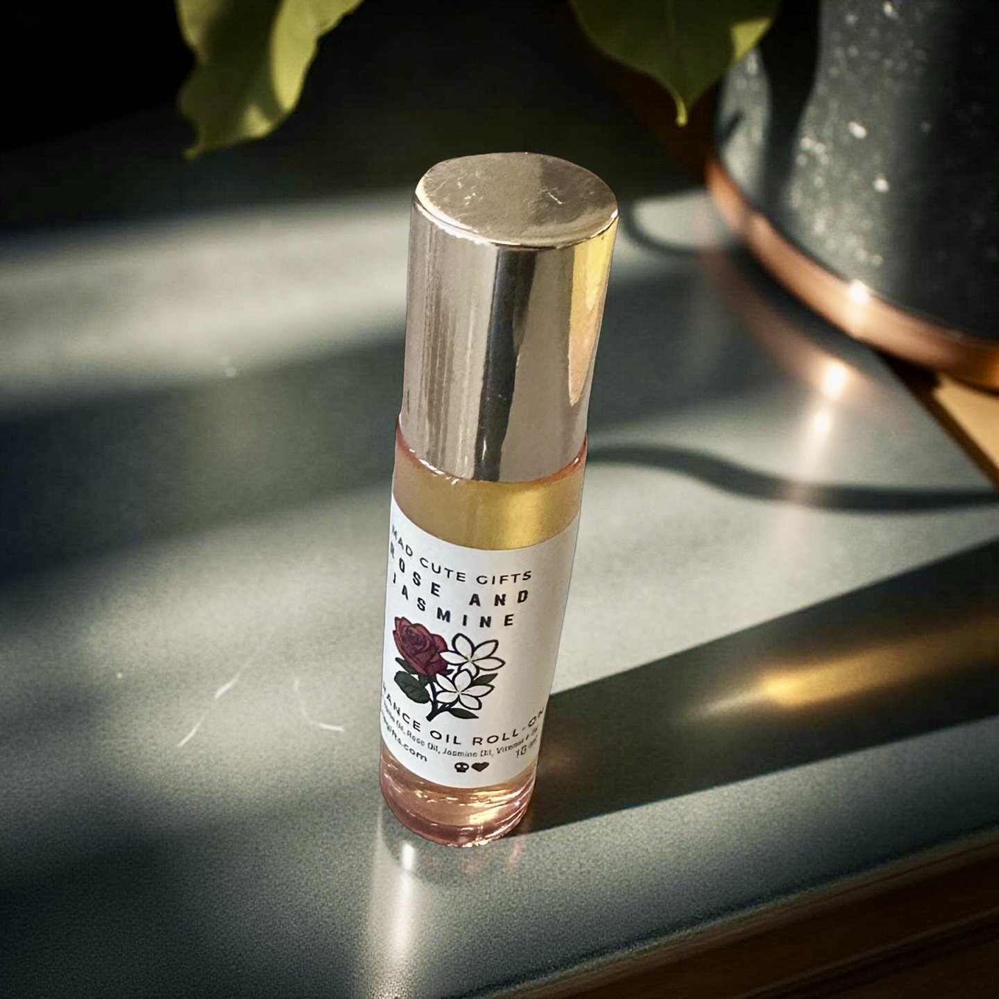 Rose and Jasmine Fragrance Oil Roll-on