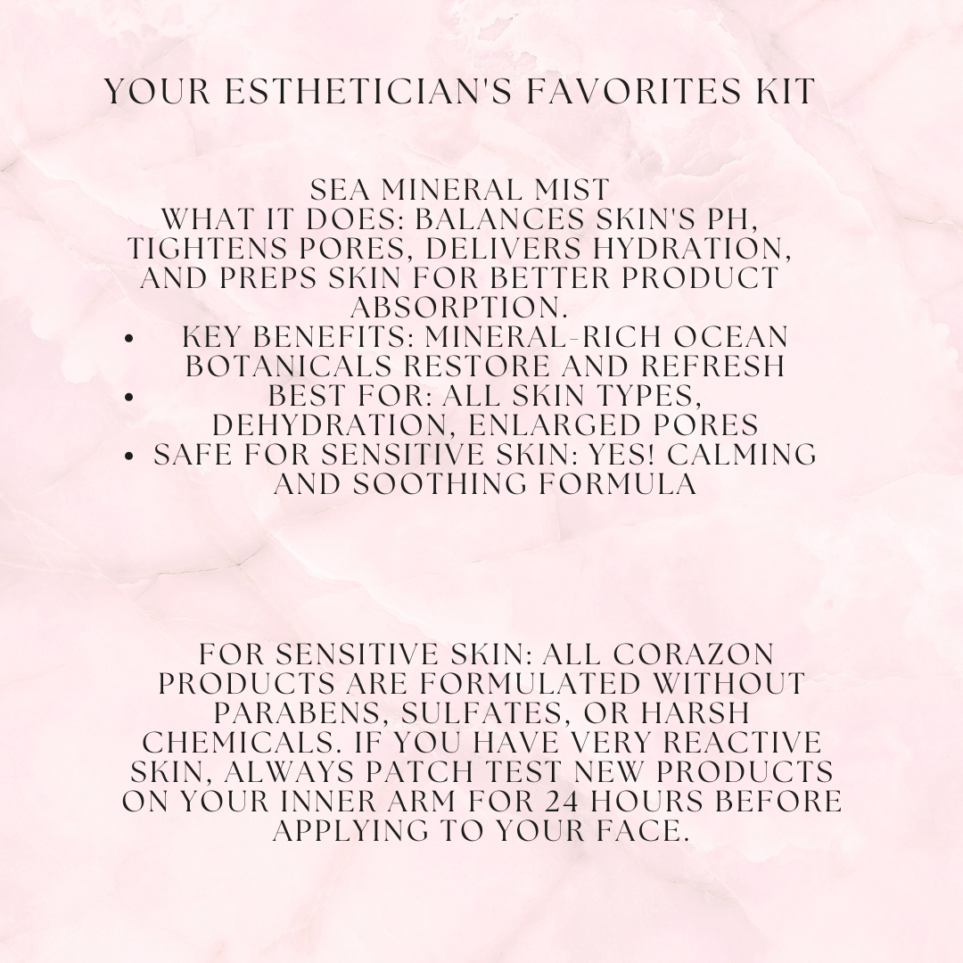 Corazon Skincare Routine