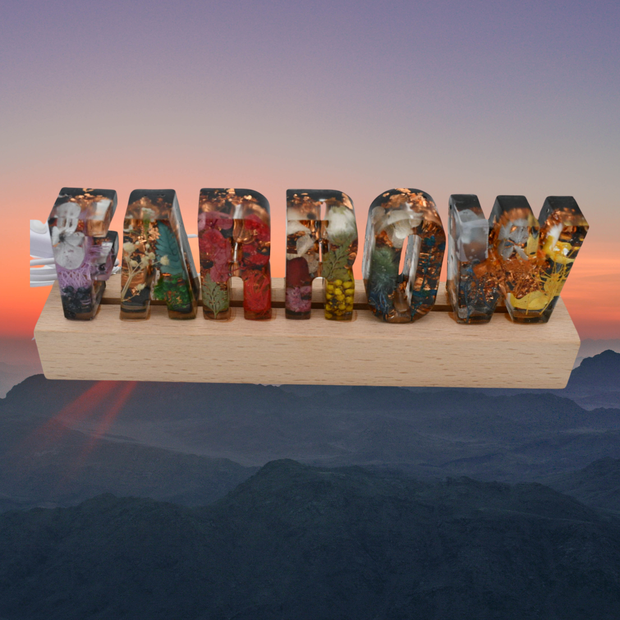 Custom Illuminated Name Signs (3-8 Letters)