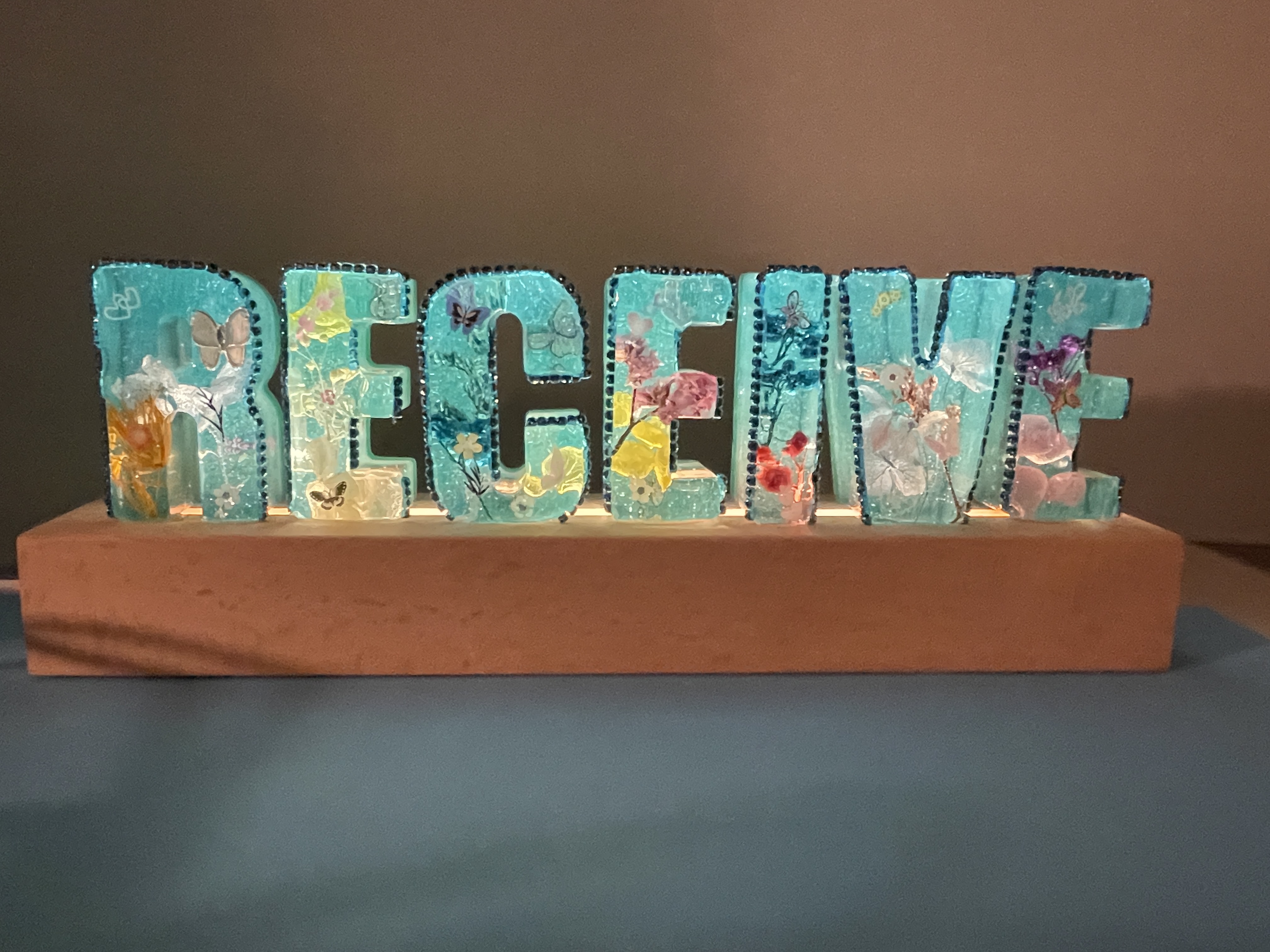 New Name Signs With A Little Bling (3-9 Letters)