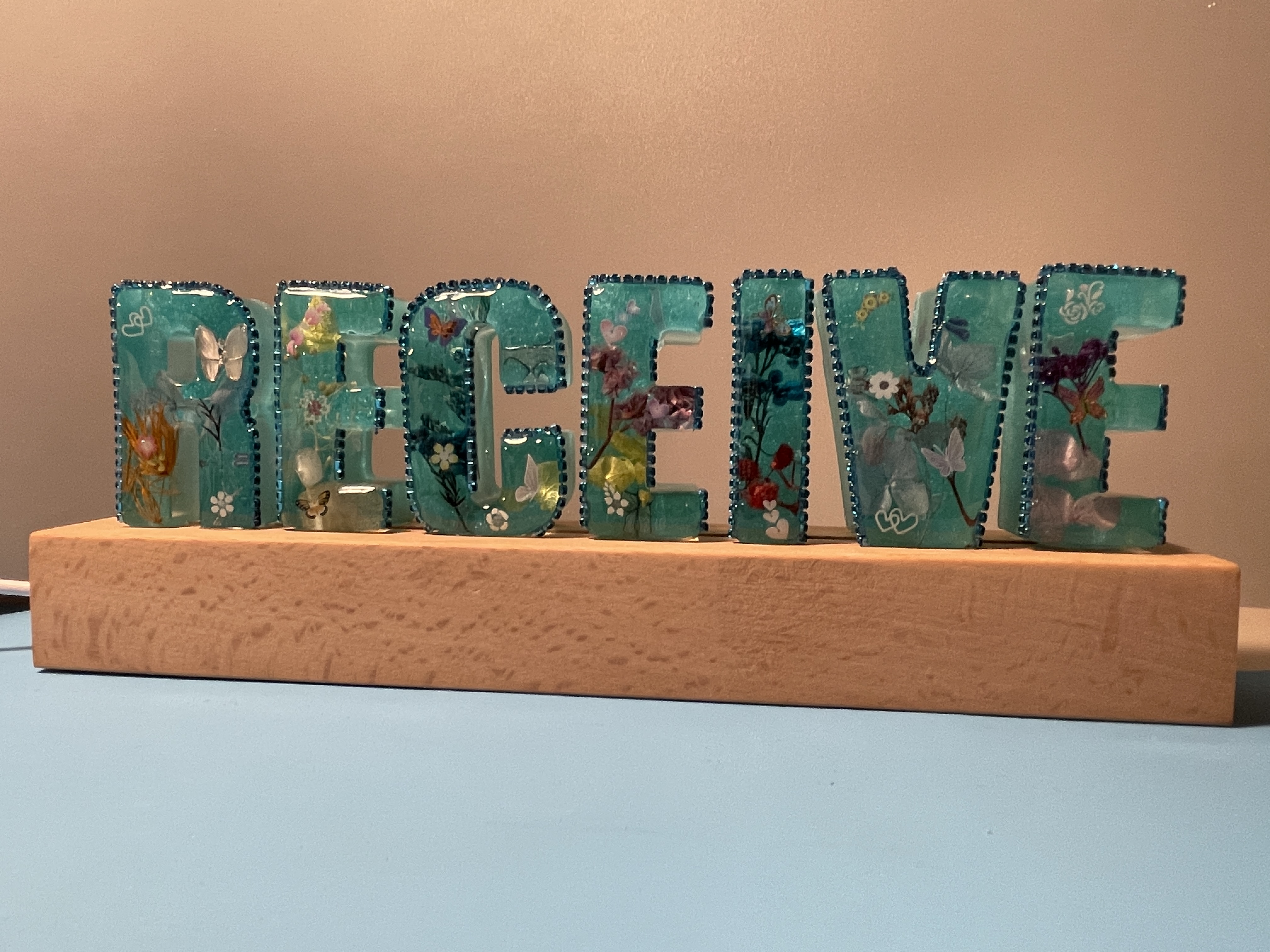New Name Signs With A Little Bling (3-9 Letters)