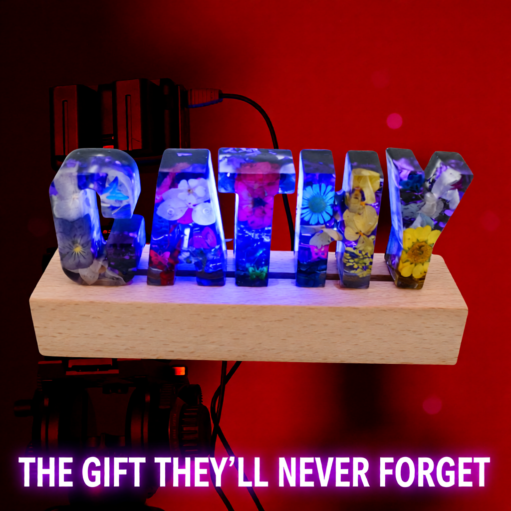 Custom Illuminated Name Signs (3-8 Letters)