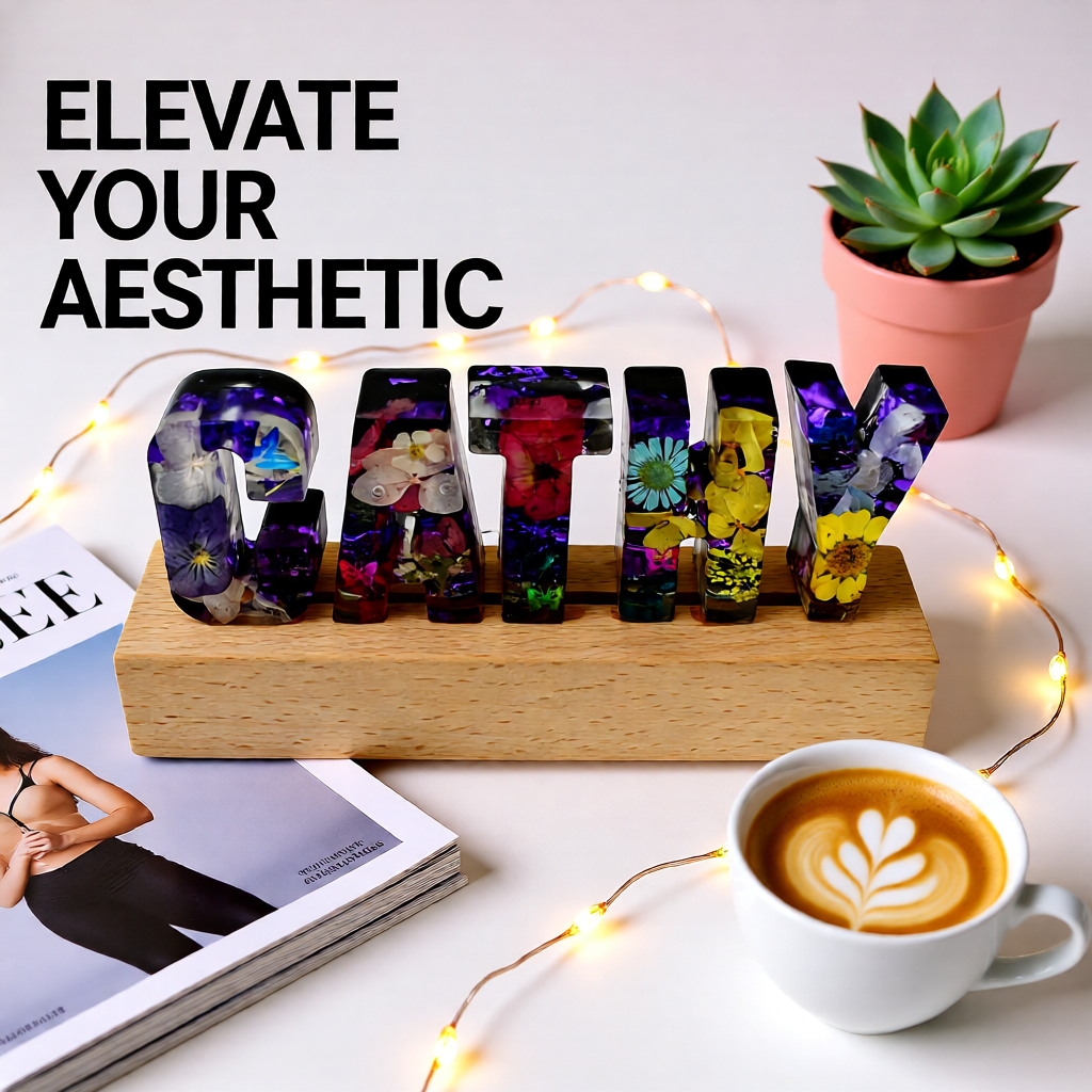 Custom Illuminated Name Signs (3-8 Letters)