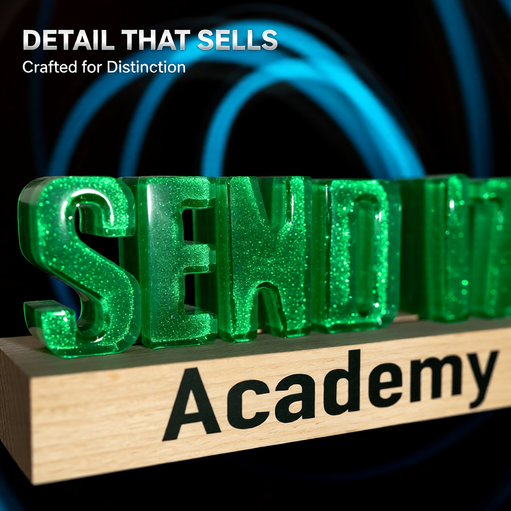 ONE COLOR Name Signs (3-9 Letters)