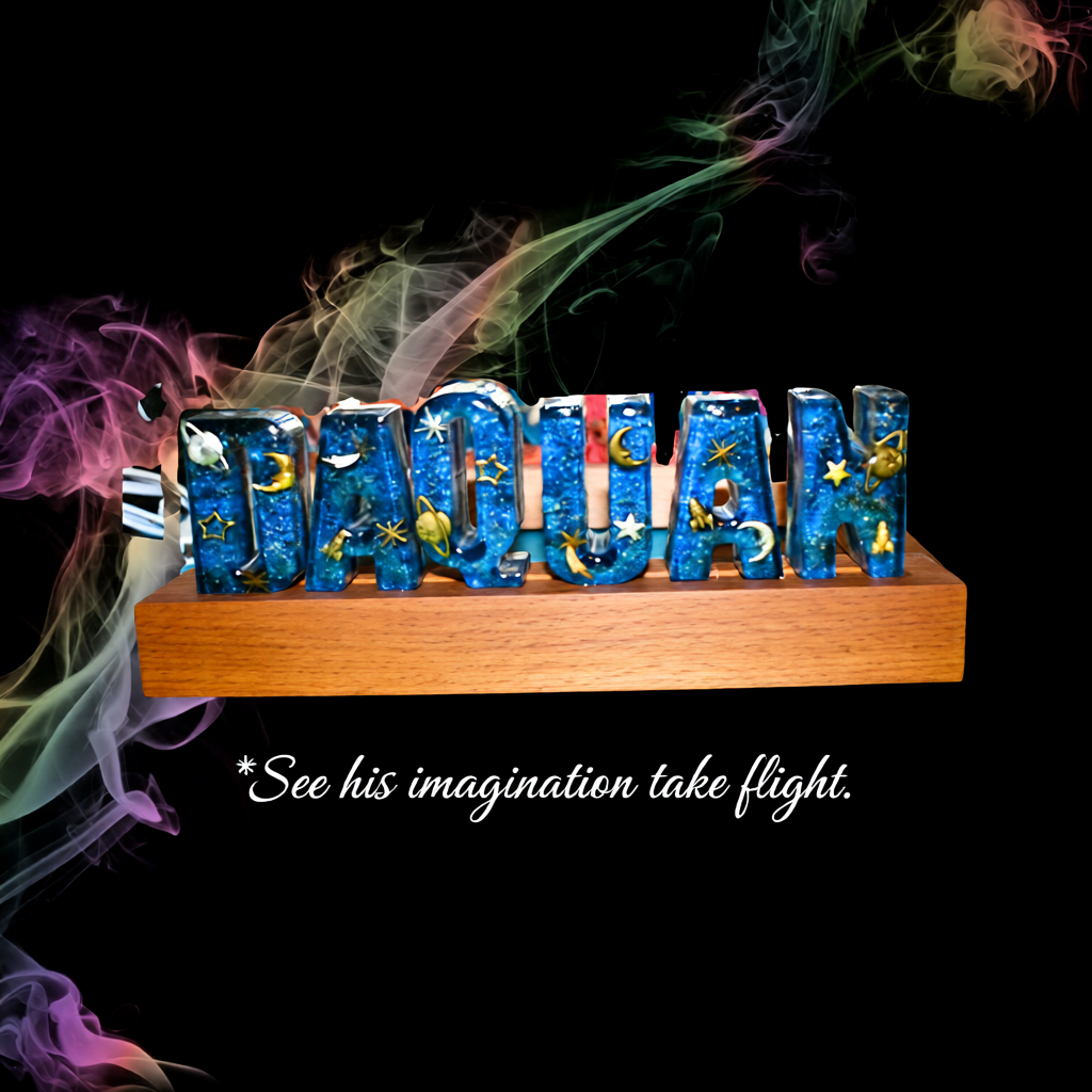 Custom Illuminated Name Signs (3-8 Letters)