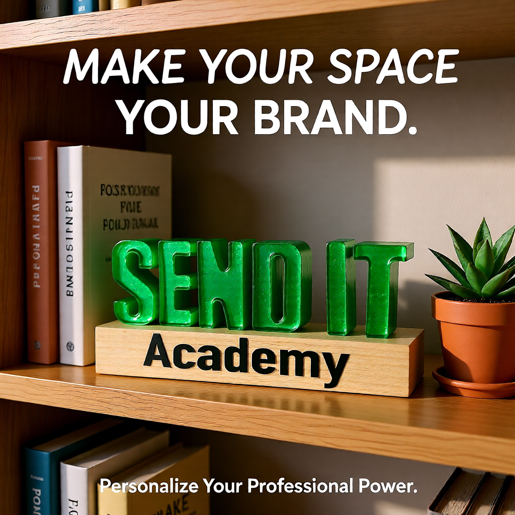 ONE COLOR Name Signs (3-9 Letters)