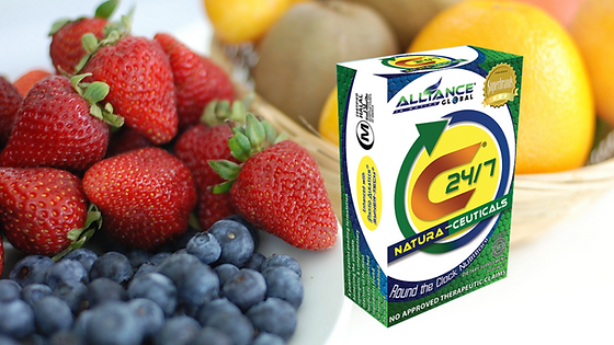 C24/7 Natura-Ceuticals Food supplements of AIM Global CANADA with 30 Capsules