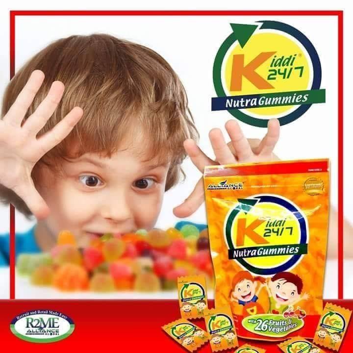 Kiddi 24/7 NutraGummies - The Complete Chewable Supplement for Kids of AIM GLOBA
