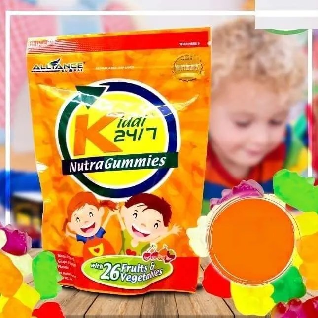Kiddi 24/7 NutraGummies - The Complete Chewable Supplement for Kids of AIM GLOBA