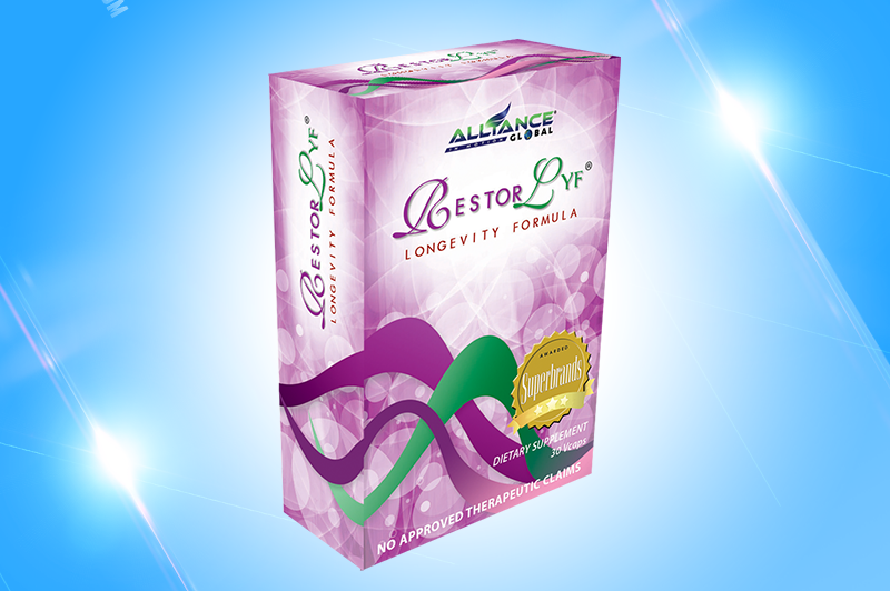 RestorLyf : Only Key to Prevent Aging ( Prolongs life span ) 30 V-Caps Anti-Aging