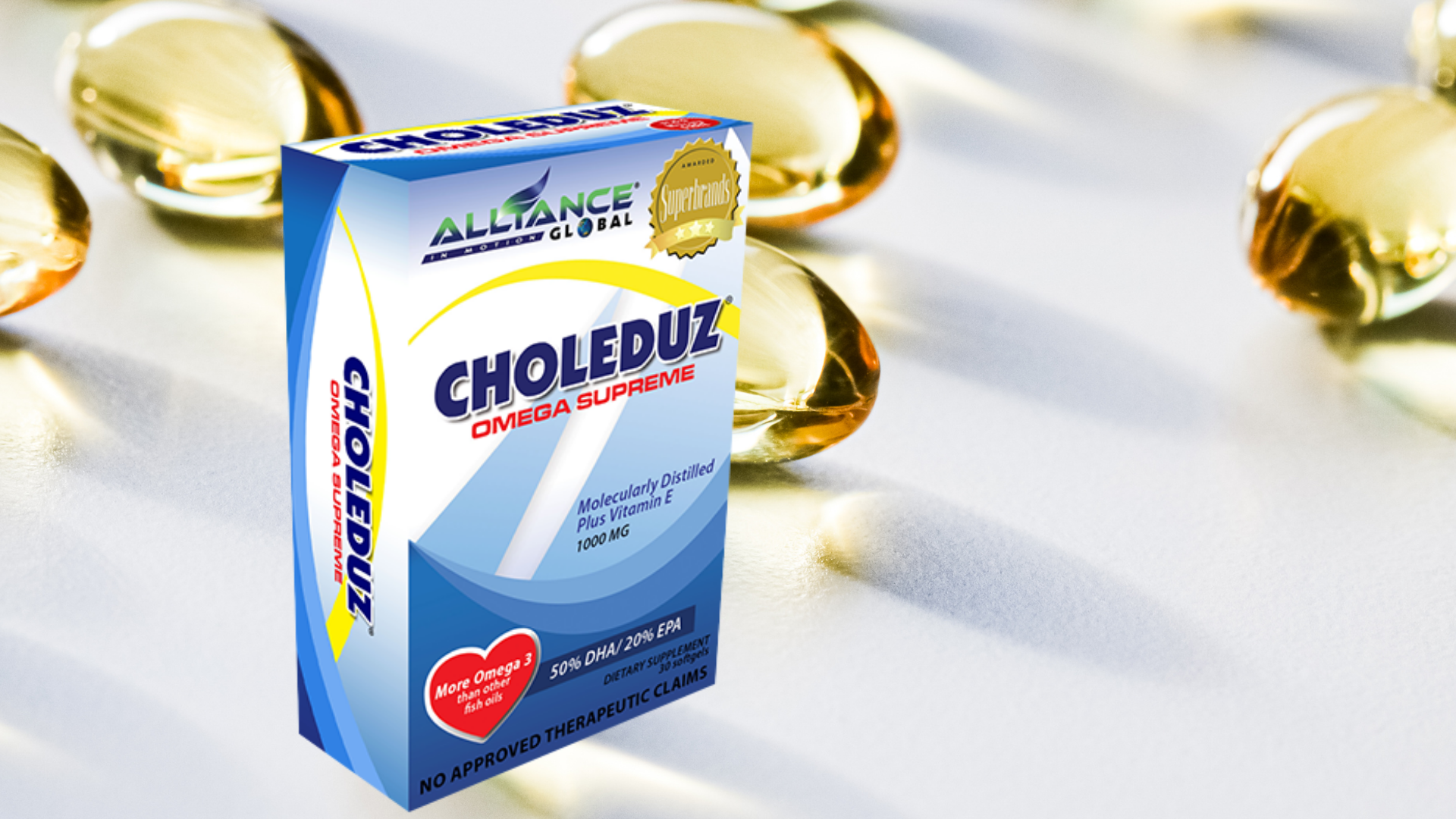 CHOLEDUZ Omega Supreme: Anti-inflammatory (FISH OIL) 30 Capsules In AIM Global Canada
