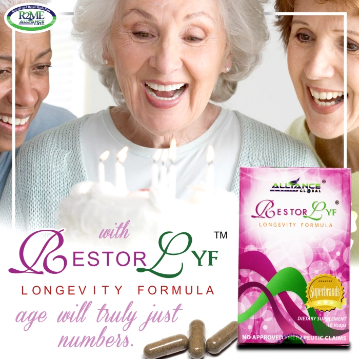 Fight All Complications that Come With Age (Anti-Aging) by AIM GLOBAL