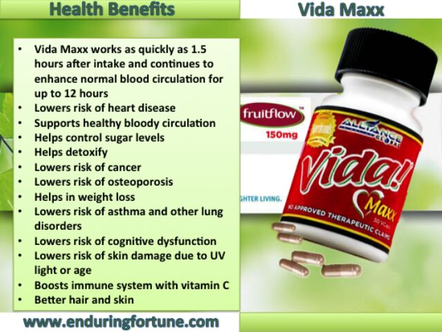 Vida Maxx Dietary Supplement for the Heart 30 caps USA