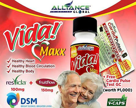 Vida Maxx Dietary Supplement for the Heart 30 caps USA