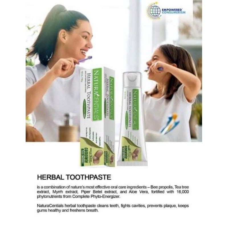 NaturaCentials Herbal Toothpaste of AIM Global USA