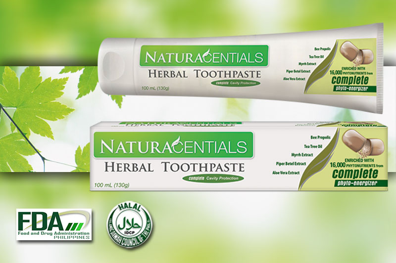 NaturaCentials Herbal Toothpaste of AIM Global USA