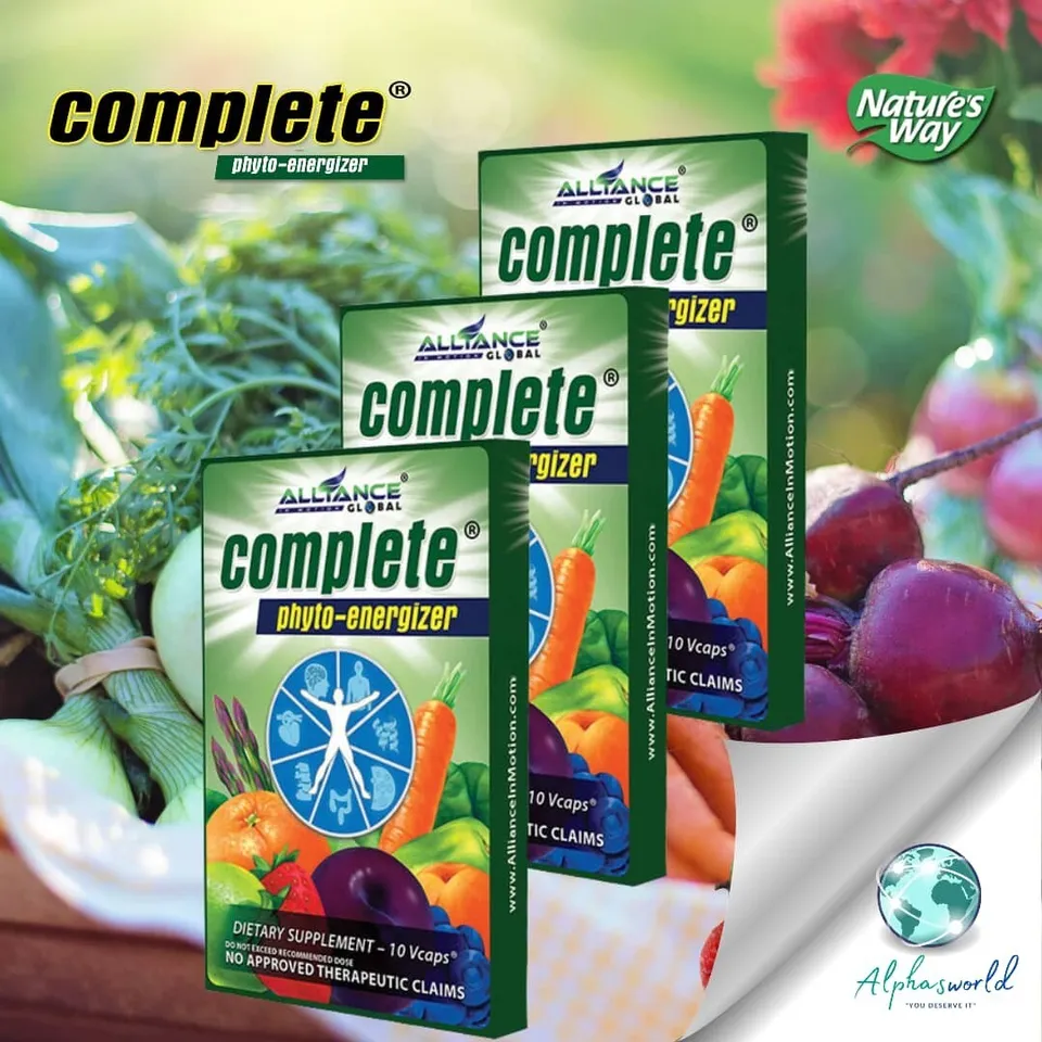Promo of Complete Phyto Energizer: Daily Essentials, Body Defender & Antioxidant 30 capsules in AIM Global CANADA