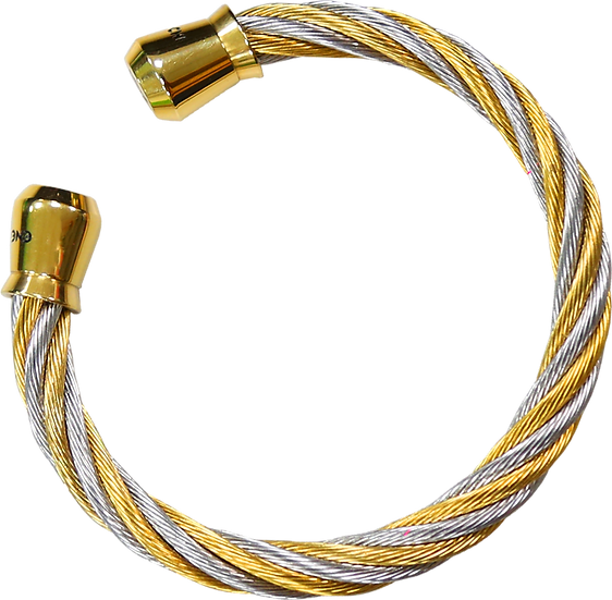 Custom 24k Gold ENER-CHI Bracelet OF AIM GLOBAL
