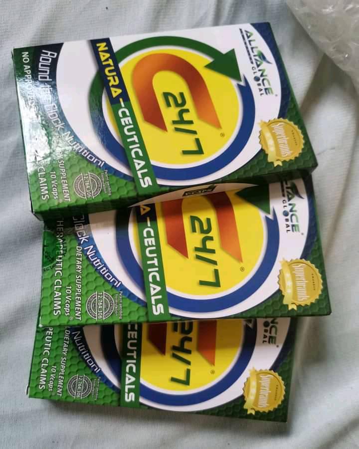 No 1. World C24/7 Food supplements of AIM Global with 60 Capsules